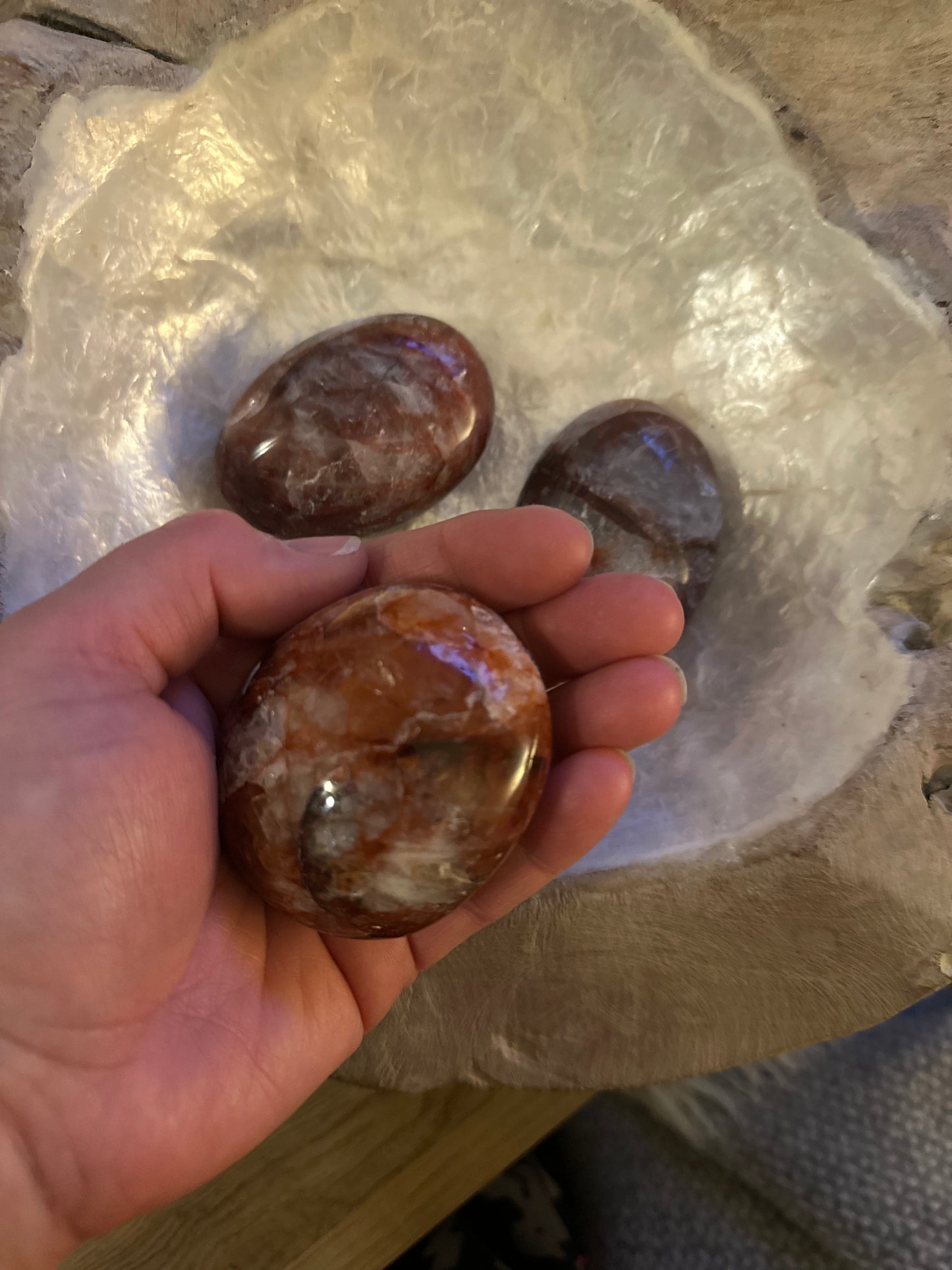 Crimson Healer Palm Stones