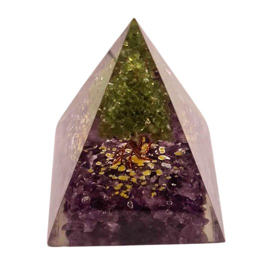 Tree of Life Orgone Pyramid