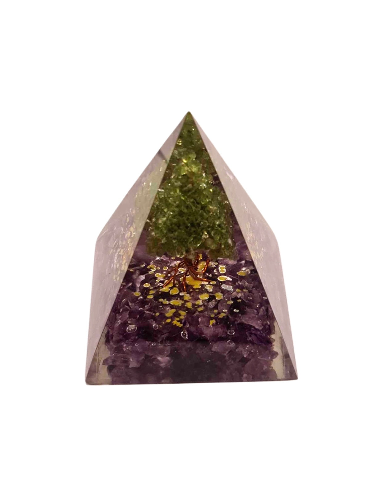 Tree of Life Orgone Pyramid
