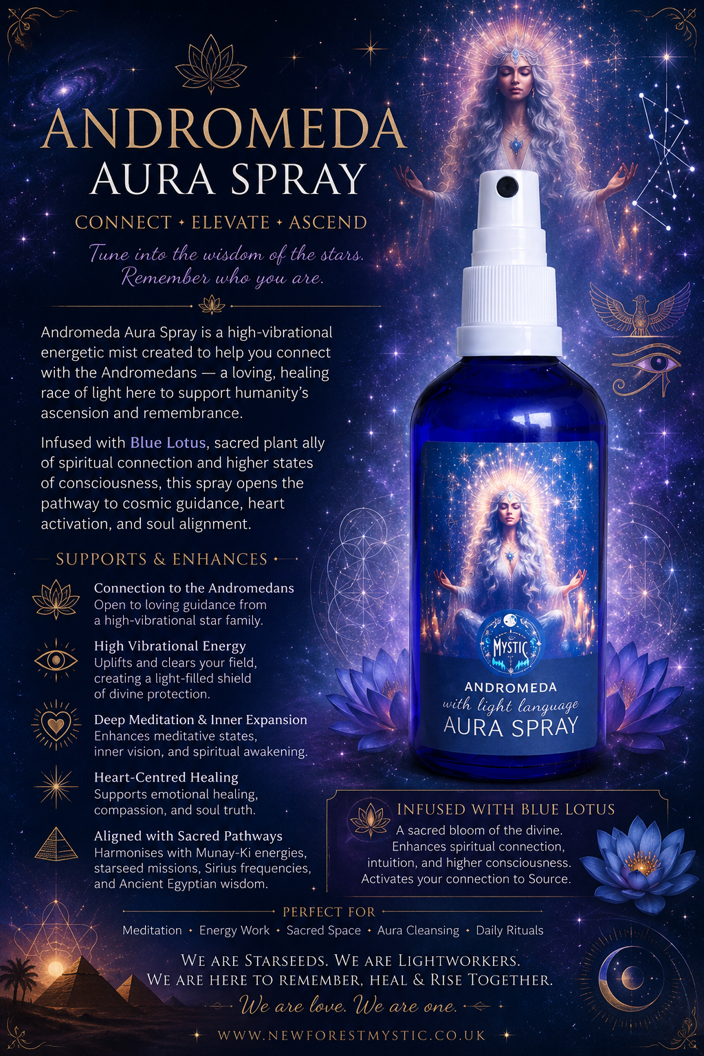Andromeda Starlight Ascension  Spray TM