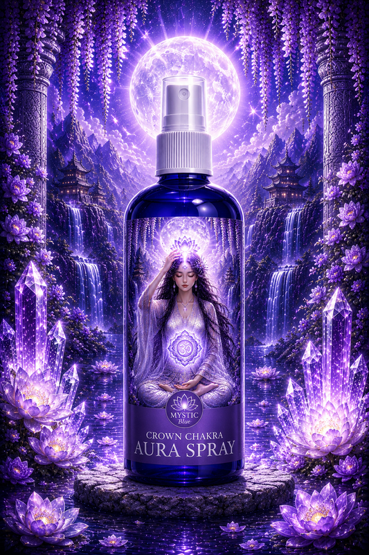 Crystal Infused Crown Chakra Aura Spray