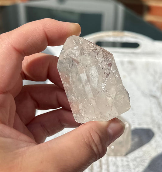 Crackle Quartz Points