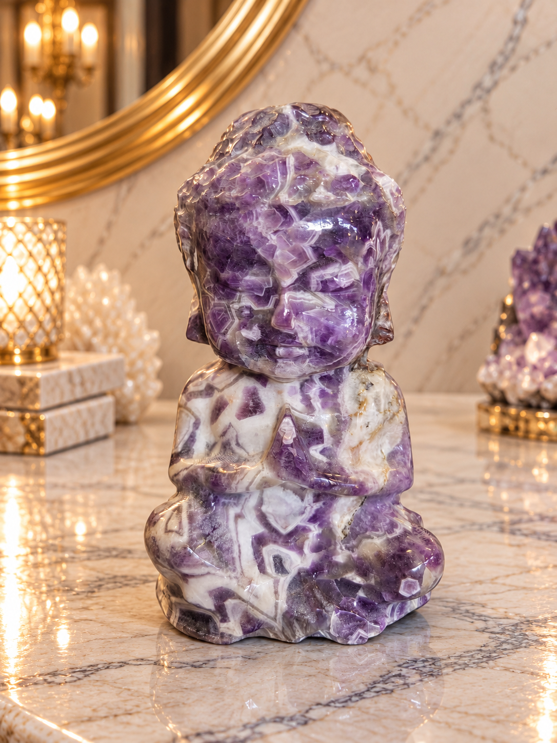 Elysium Crystal Carvings Baby Buddha