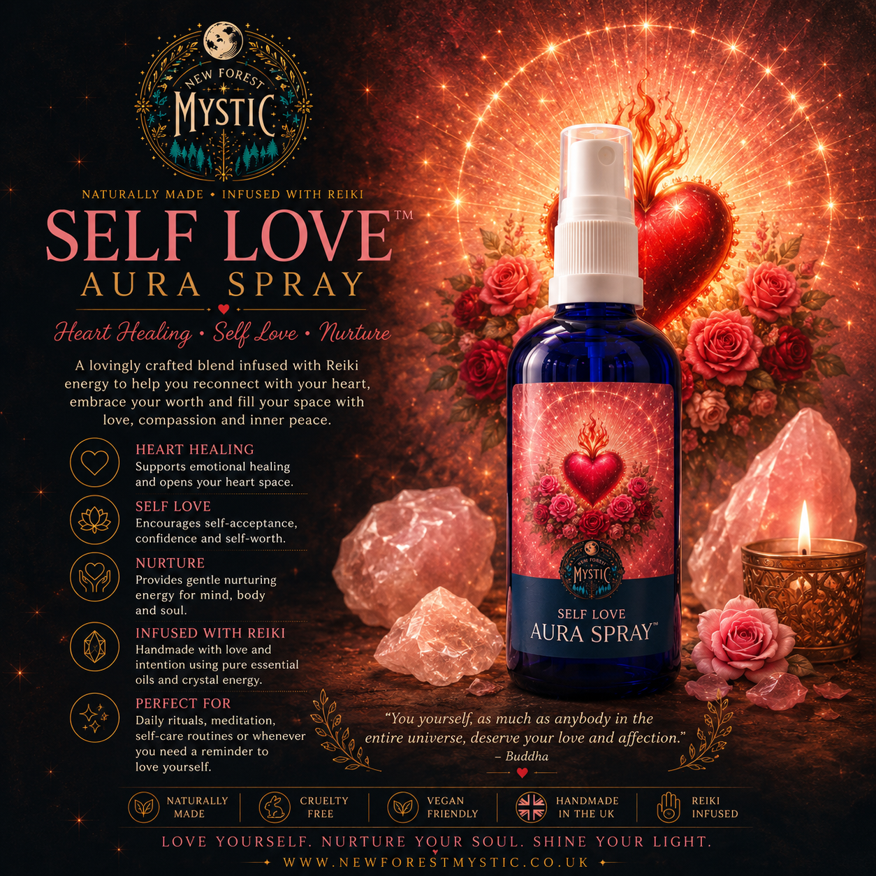 Crystal Infused Self Love Spray TM