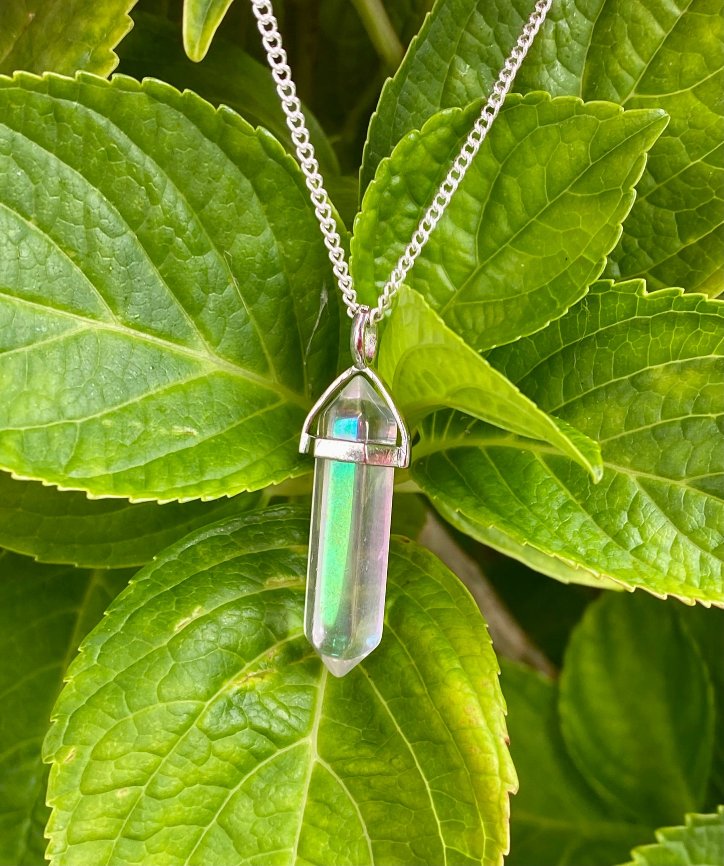 Angel Aura Crystal Necklace