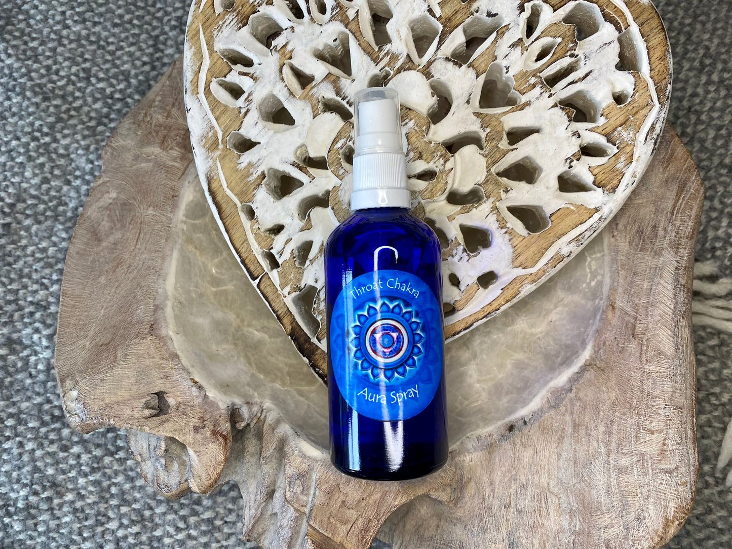 Crystal Infused Throat Chakra Aura Spray