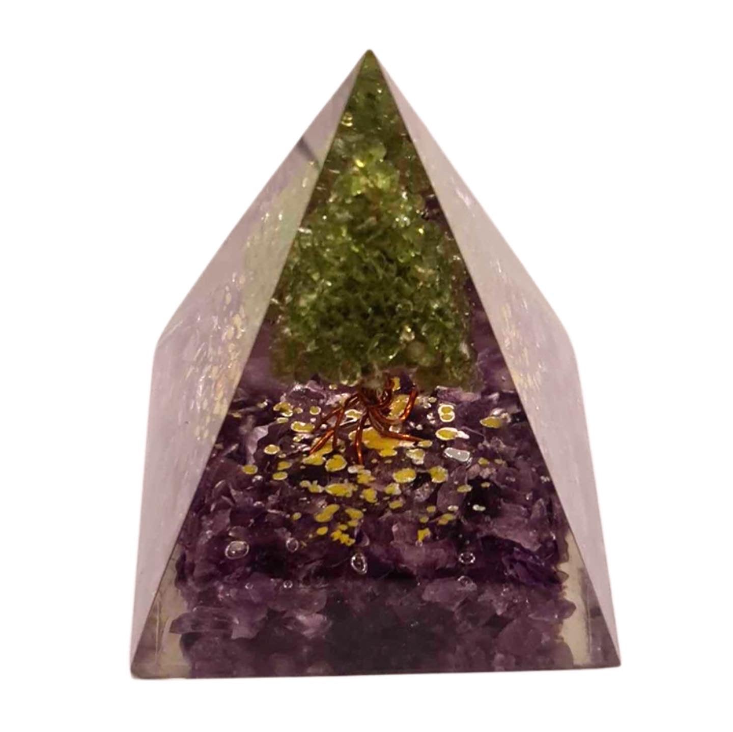 Tree of Life Orgone Pyramid