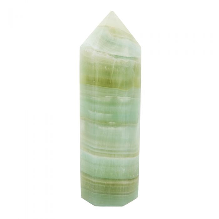 Pistachio Calcite Points